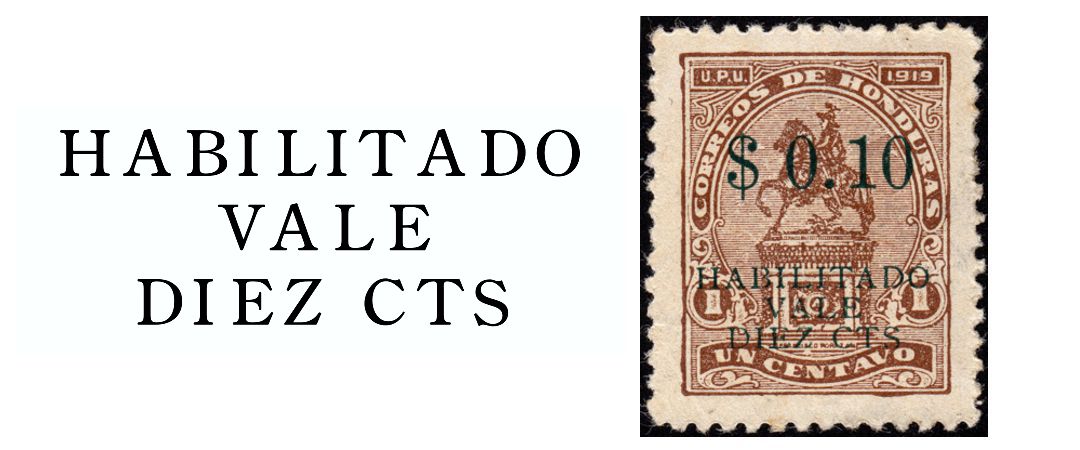 Antique 10c surcharges