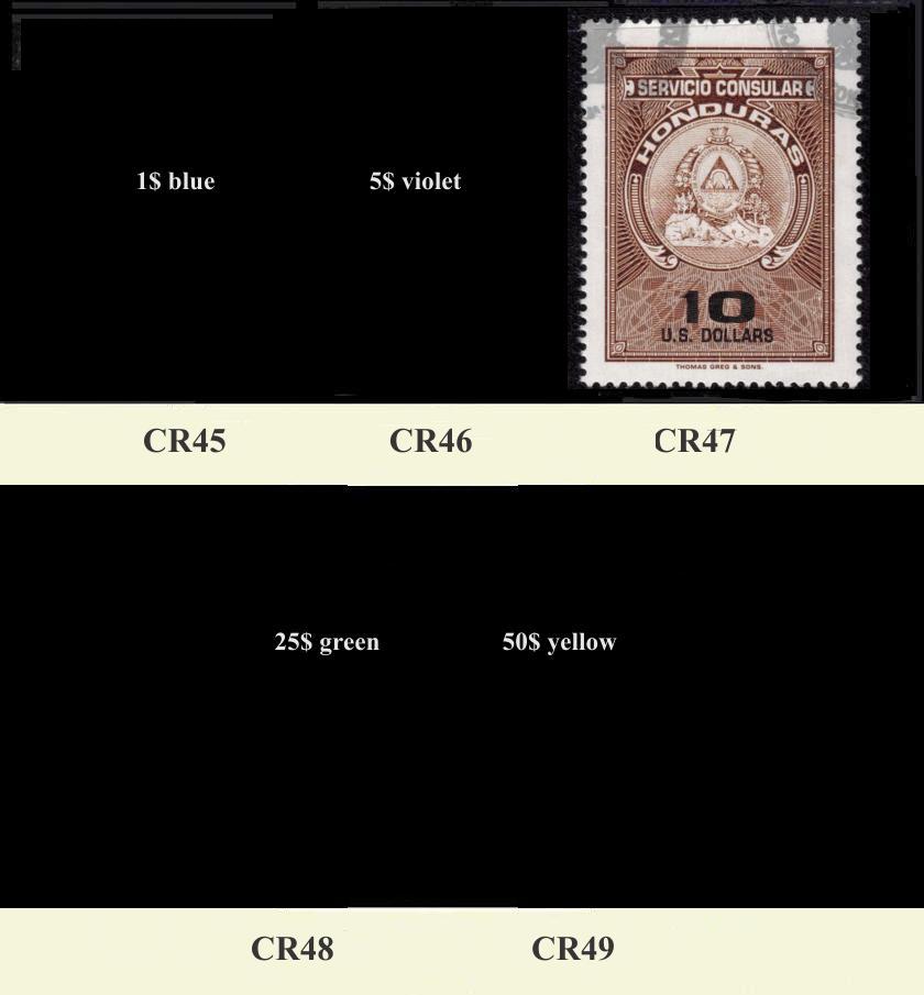 consular CR52 to CR56 
